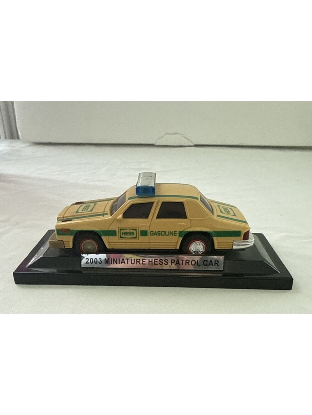 2003 miniature hess patrol car